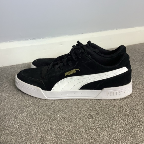 Men’s puma suede trainers size 11 black - Picture 3 of 5